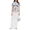 THE PRINTED ORGANIC COTTON JERSEY T-SHIRT